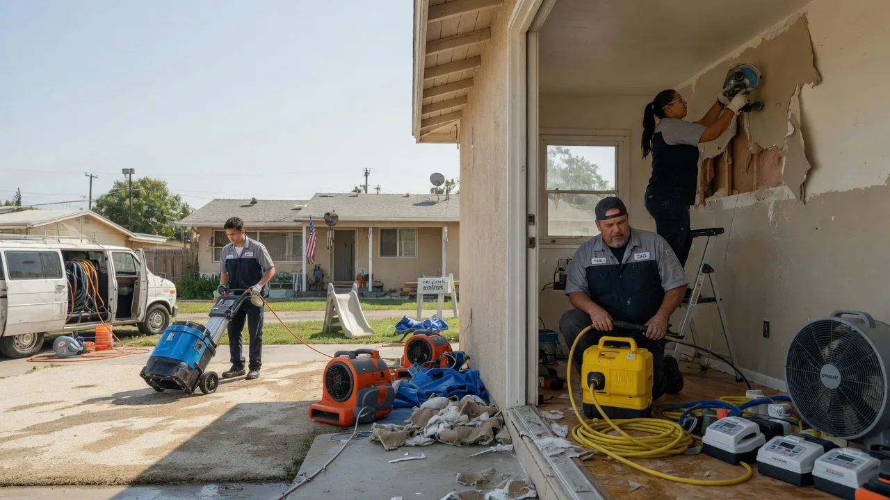 Water Damage Restoration in Modesto, IL near me